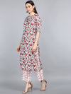 Ahika Polyester Printed Kurta Pant Dupatta Set