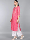 Ahika Poly Crepe Printed Kurta Pant Dupatta