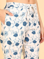 Ahika Polyester Printed Kurta Trousers Set