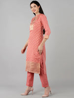 Ahika Poly Chanderi Printed Kurta Pant Dupatta