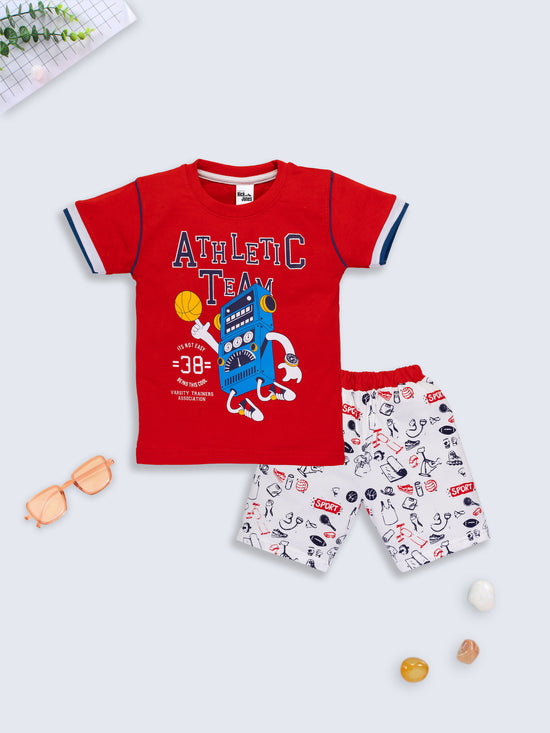 Mommy & Baby Tshirt And Short Set