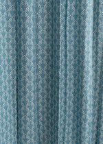 Pergola Indigo Cotton Curtain (Single Piece) - Window