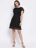 Polka Pixel Chic Women Dress