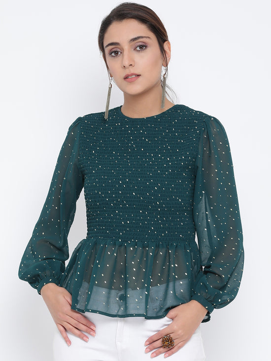 Dispersed Novelty Women Top