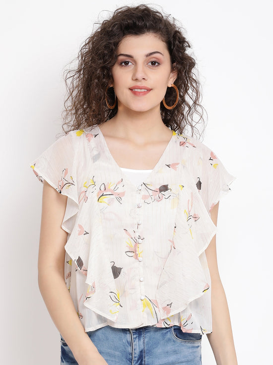 Floral Comeback Women Top