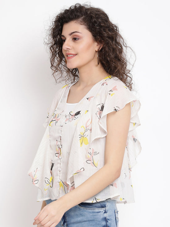 Floral Comeback Women Top