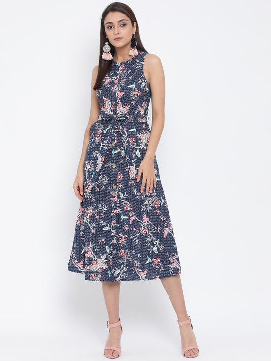 Floral Culture Women Midi Dress