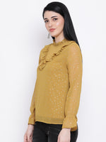 Gold Class Frill Women Top