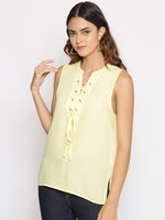 Tie Me Up Sleeves Top