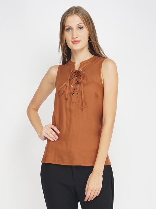 Caffeniated Today Women's Sleeveless Top