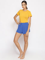 Cobalt Blue Nightwear Shorts