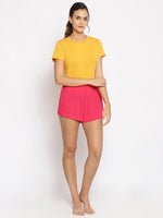 Hot Pink Nightwear Shorts