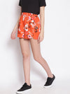 Orange Daffodil Women's Dolphin Shorts