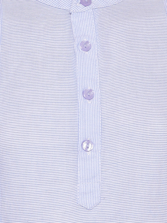 Self-Striped Boy's Shirt