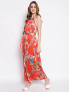 Floral Sunset Women's Maxi Dress