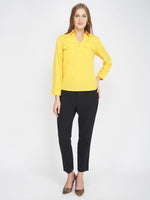 Lemon Fizz Women's Solid Top