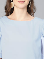 The Blue Blezz Puff Sleeve Women Top