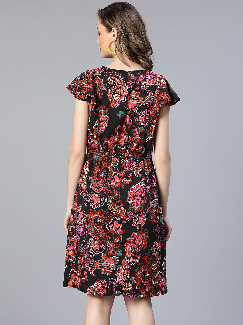 Stylish Palate Floral Print Women Dress