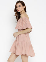 Shifley Layered Pink Dress