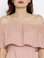 Shifley Layered Pink Dress