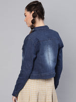 Blue Denim Washed Jacket