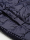 Navy Oversized Quilted Jacket