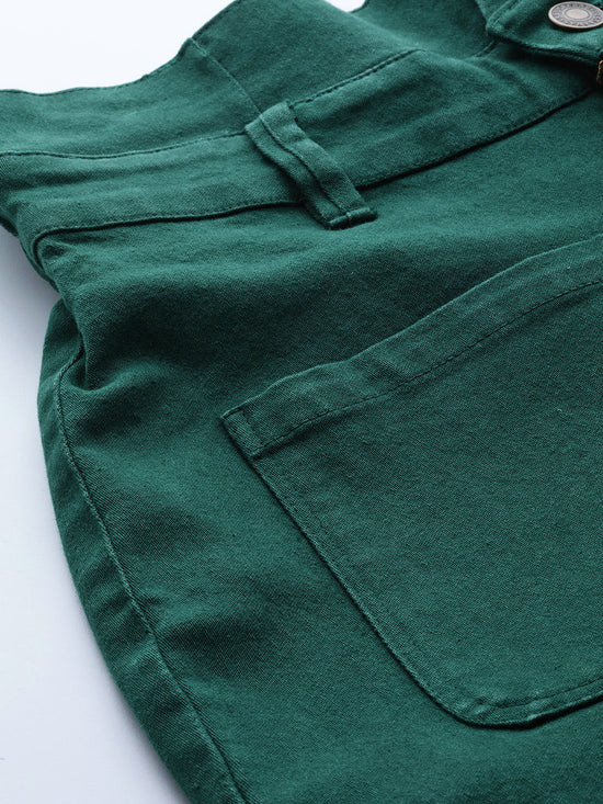 Emerald Green Slouchy Jeans