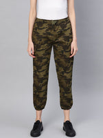 Green Camouflage Jogger Pant