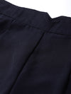 Navy Side Zipper Pant