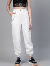 White Hip-Hop Streetwear Cargo Pants