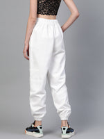 White Hip-Hop Streetwear Cargo Pants