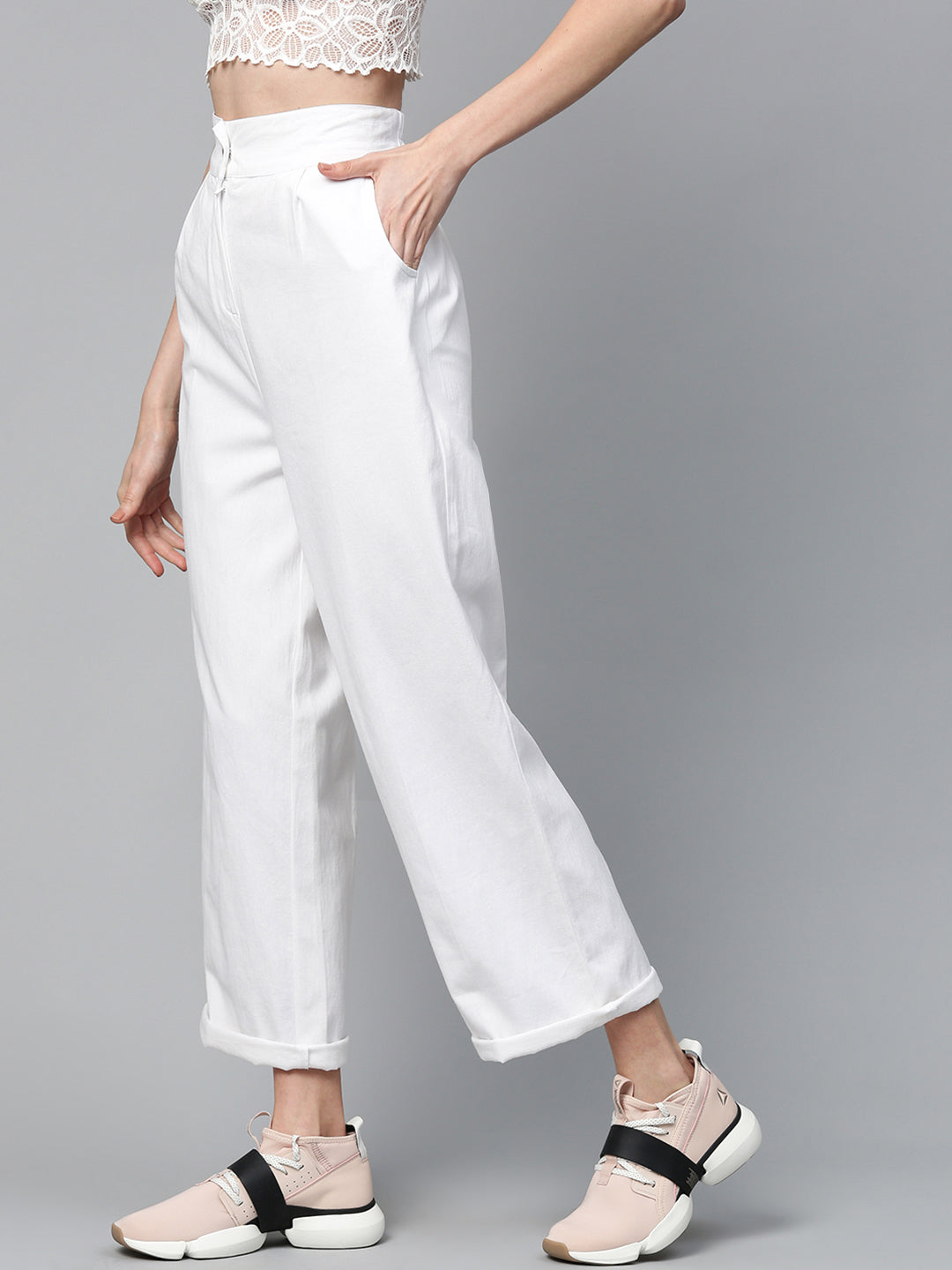Women White Trousers | ZARA Australia