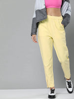 Yellow Side Zipper Joggers