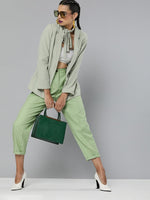 Mint Green Tapered Pants