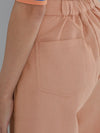 Dusty Pink Side Slit Pants