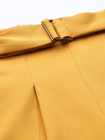 Mustard Tapered Pants