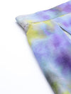 Yellow & Purple Tie-Dye Print Palazzo Pants