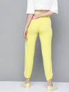 Yellow Double Side Tape Joggers