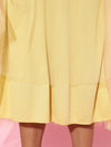 Yellow Plain Tulle Skirt