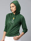 Green Like-Me-Print Sweatshirt