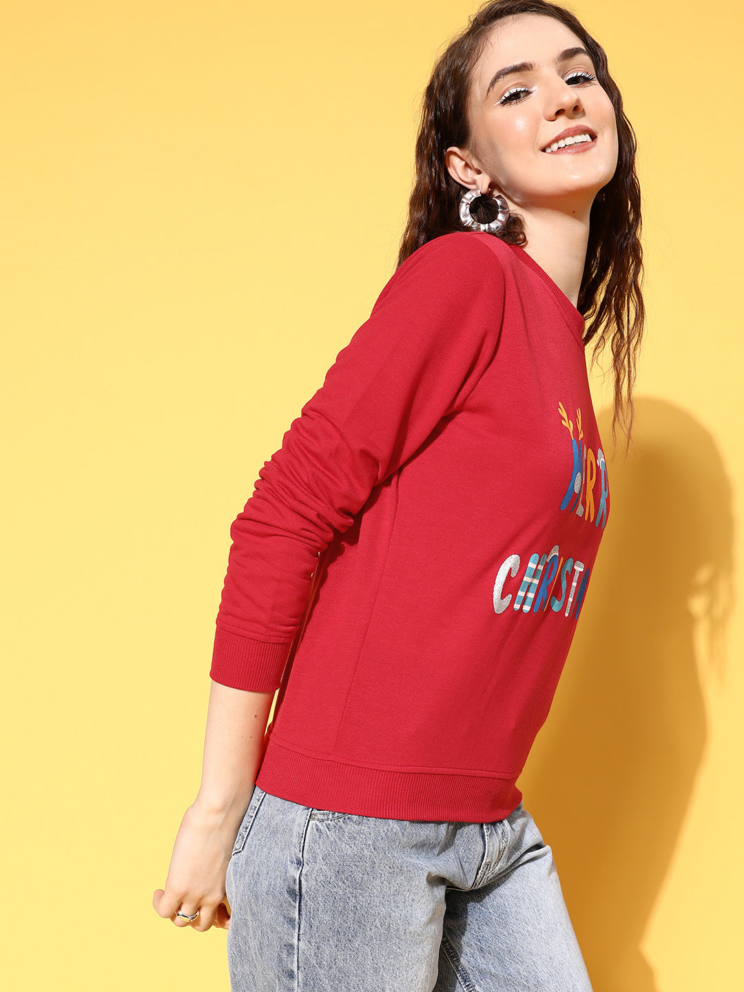 Whistles red outlet sweatshirt