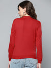 Red Terry BELIEVE Sweatshirt