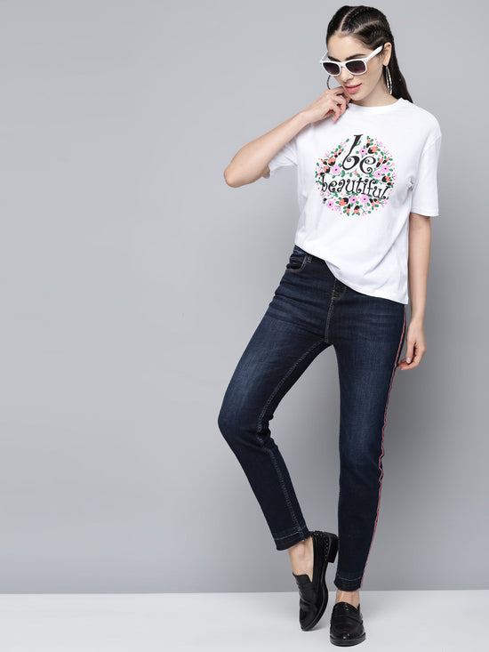 White Be-Beautiful T-Shirt