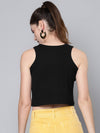 Black Box Back Rib Crop Top