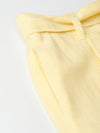 Lemon Pleated Palazzo