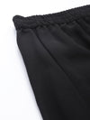 Women Black Flared Sharara Palazzo Pants