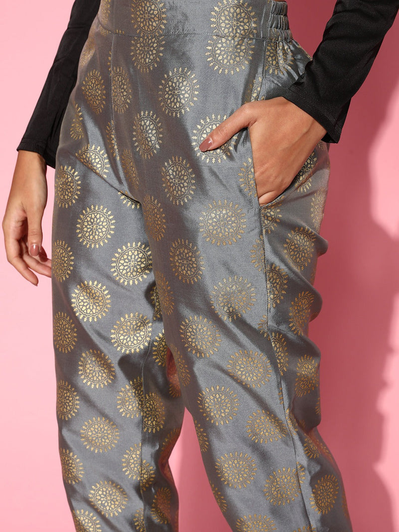 Buy Printed Cigarette Pants for Women Online from India's Luxury Designers  2024