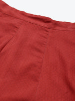 Red Floral Kali Skirt