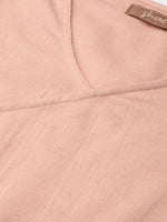 Baked Pink Wrap Sleeveless Top