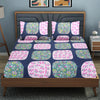 Good Homes Microfibre Abstract 1 Bedsheet with 2 Pillow Covers